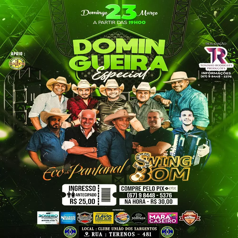 Domingueira Especial 23/03/2025